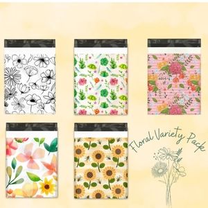 10 Polymailers Floral variety pack